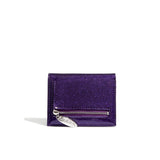 Purple Sparkle Love Bird Mini Wallet