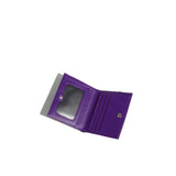 Purple Sparkle Love Bird Mini Wallet