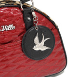 Red Sparkle Love Bird Tote