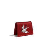 Red Sparkle Love Bird Mini Wallet