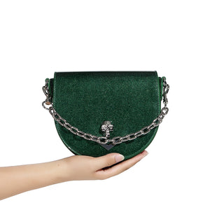 Wicked Tiny Tote - Green Sparkle