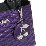 Purple Sparkle Wild Cherry Tote