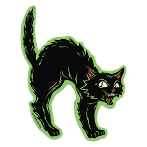 Scaredy Cat Sticker