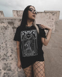 The Tower Tarot Card Shirt By The Pretty Cult