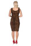 Animal Instincts Pencil Dress (Last One Size Large!)