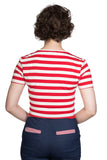 Land Ahoy Striped Top