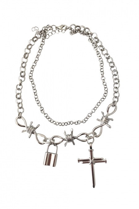 Locked & Chained Necklace