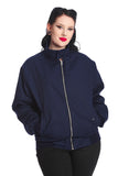 Dark Blue Harrington Jacket UNISEX