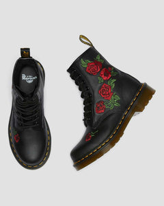 1460 8 Eye Dr. Martens Vonda Floral Leather Boots