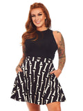 Miss Bones Skater Skirt