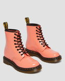 1460 Shiny Coral Patent Leather Boots