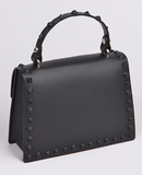 Monotone Black Studded Purse