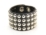 Quad Round Stud Wristband