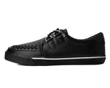 Black Leather D-Ring VLK Creeper Sneaker