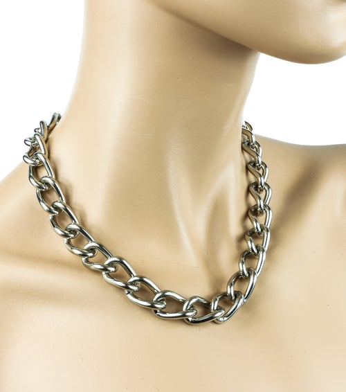 Submission Chain Necklace Silver