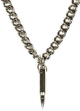 Silver Bullet Chain Necklace