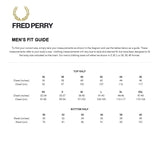 Fred Perry Twin Tipped Polo Black / Gold Champagne