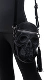 Velvet Grave Digger Skull Bag