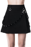 Gunner Pleated Mini Skirt