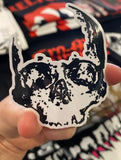 Dead Rockers Skull Sticker