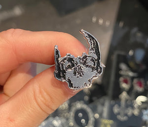 Dead Rockers Logo Skull #2 Enamel Pin