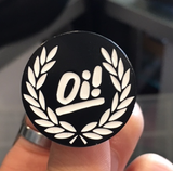 Oi! Laurel Enamel Pin
