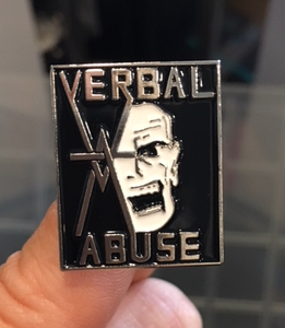 Verbal Abuse Enamel Pin