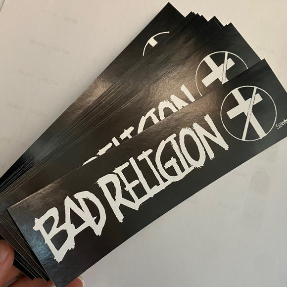 Bad Religion Script Logo Band Sticker