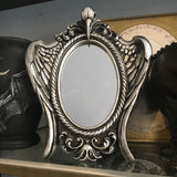 Raven Skull Mirror