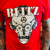 Blitz Red Skull Shirt