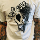 Subhumans Half Skull Band Tee