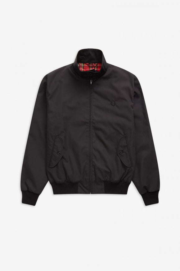 Fred Perry Black Harrington Jacket (Made in England)