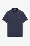 Fred Perry Polo Navy / Nut Flake / Nut Flake