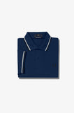 Fred Perry Polo French Navy / Snow White / Navy