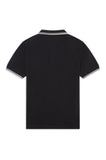 Fred Perry Twin Tipped Polo Black / White