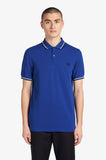 Fred Perry Polo Cobalt / Snow White / Black