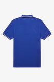 Fred Perry Polo Cobalt / Snow White / Black