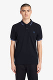 Fred Perry Polo Navy / Riviera / Cobalt (Last One Size Small!)