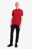 Fred Perry Twin Tipped Polo Deep Red / Cobalt