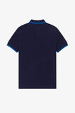 Fred Perry Polo Dark Carbon / Blue