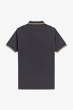 Fred Perry Polo Gunmetal / Ecru / Desert