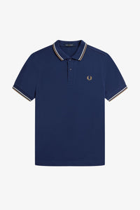 Fred Perry Polo French Navy / Ecru / Warm Stone