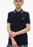 Fred Perry Polo Black / Ecru / Limestone