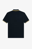 Fred Perry Polo Navy / Ecru / Gold
