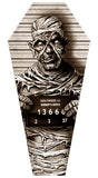 Mummy Mugshot Coffin Stretched Canvas - DeadRockers