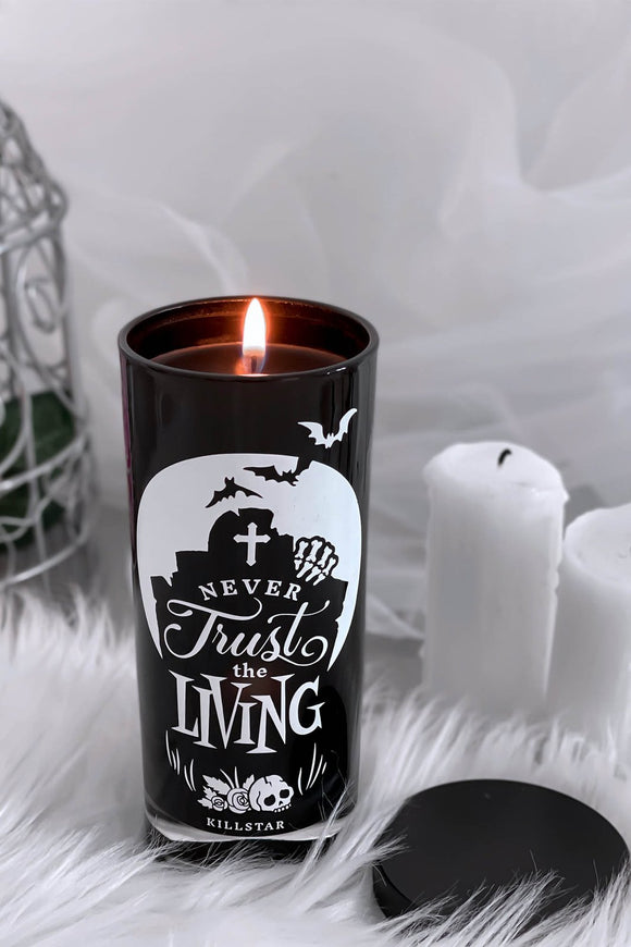 Never Trust The Living Glass Candle