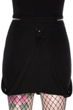 Pretty Kitty Black Mini Skirt