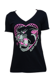 Pink Panther V Neck Top