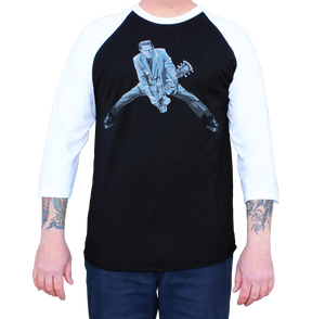 Rock N Roll Monster Frank Baseball Shirt