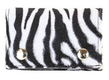 Fuzzy Animal Print Chain Wallet (Various Prints/Colors!)